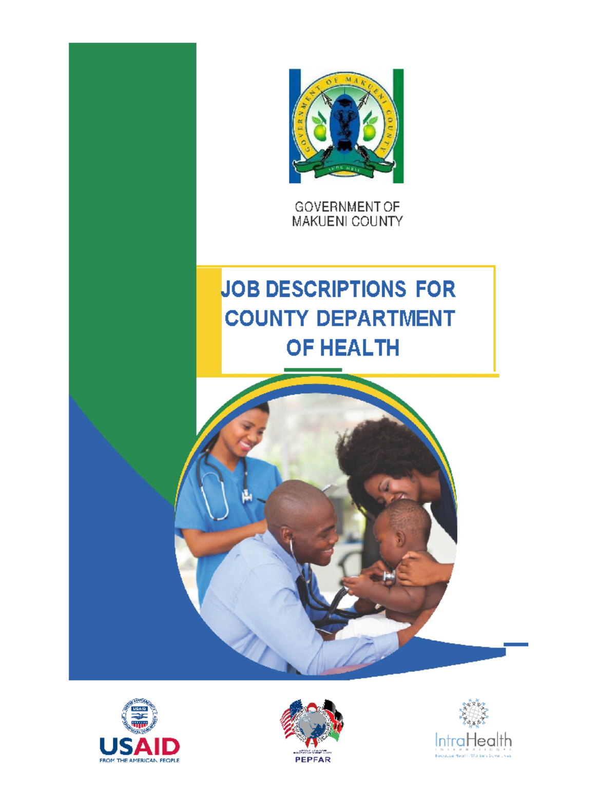 Job Descriptions Handbook for Makueni County Health Dept (HSMT) - Studocu