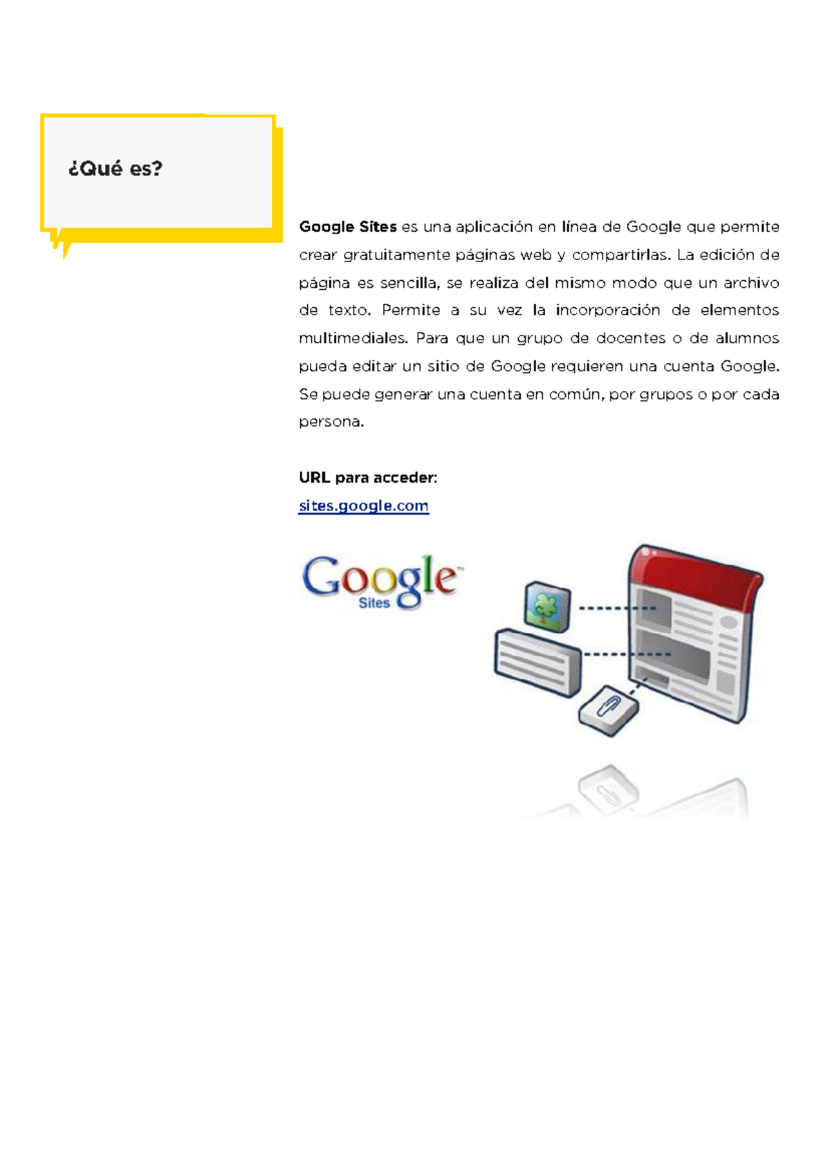 Google Sites - Guía para la Presentación de Clases - Studocu