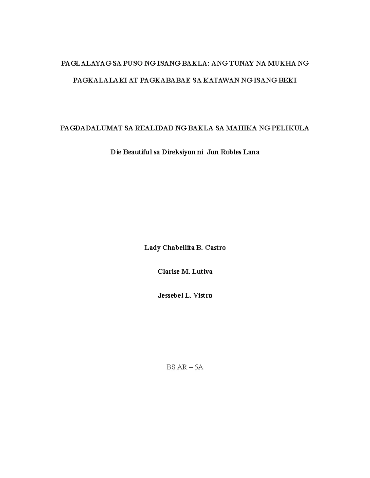 URP 301: Overview of Urban & Regional Planning Theories & Implications ...