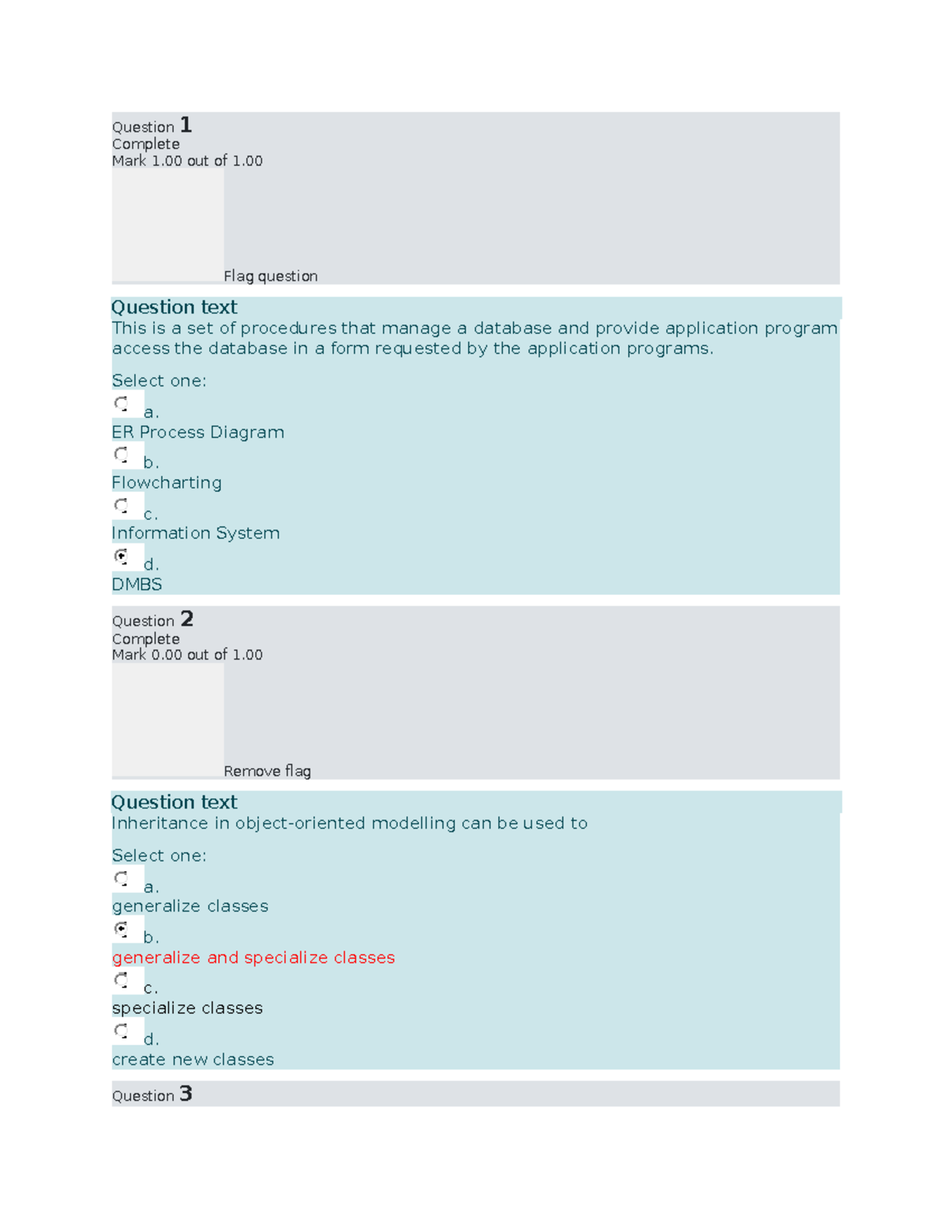 System Analysis, Design & Development - Quiz Questions and Answers ...