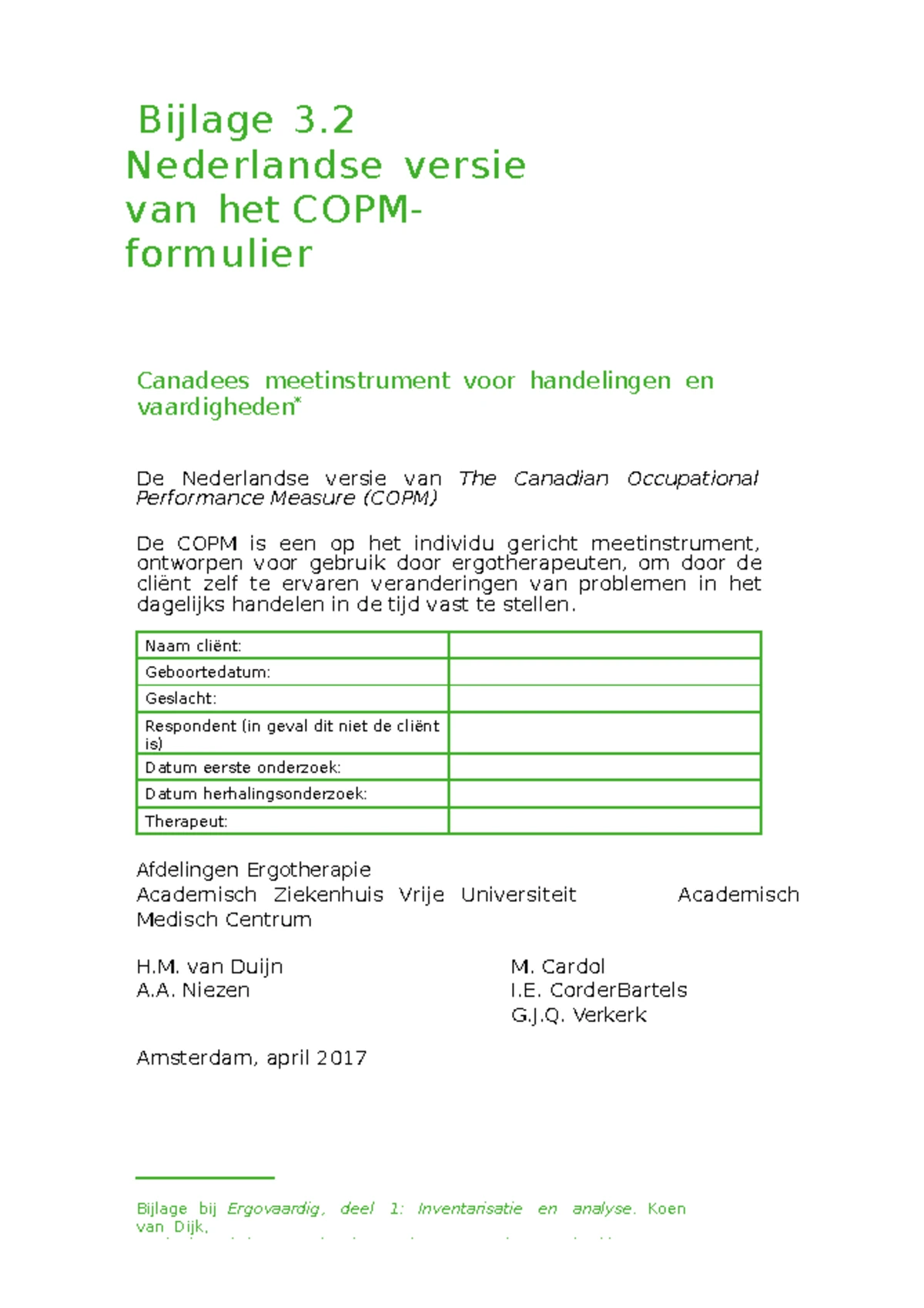 Kinesiologische-principes - Kinesiologische principes Wat? Het geeft ...