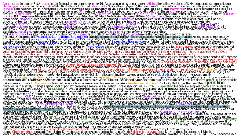 Biosci 101: Genetics and Molecular Biology Exam Cheat Sheet - Studocu