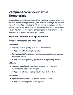Comprehensive Guide to Surface Analysis Techniques in Biomaterials ...