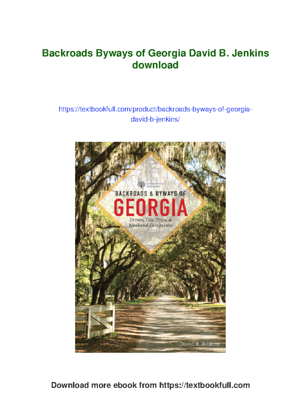 Exploring Georgia's Backroads: A Journey Through History and Culture ...