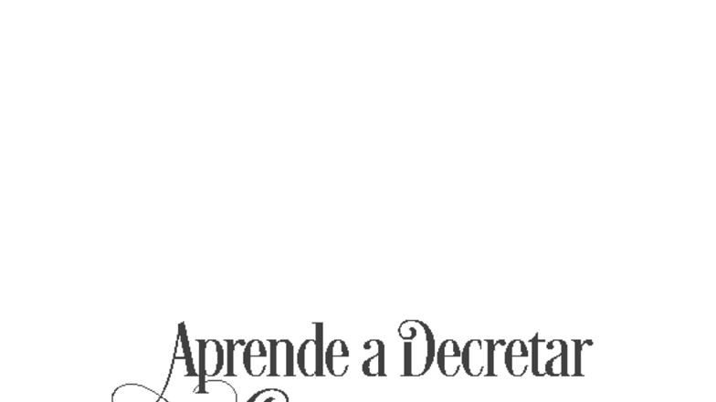 Aprende a Decretar Correctamente: Guía Práctica y Ejemplos - Studocu