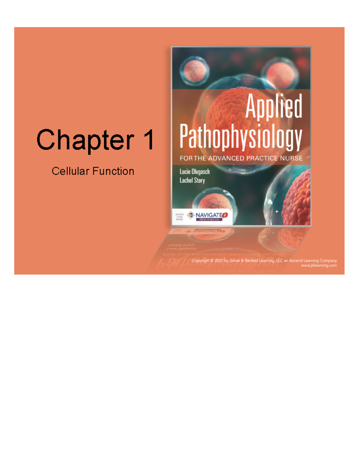 Chapter 1 Cellular Function Overview for BIO101: Cell Structure ...