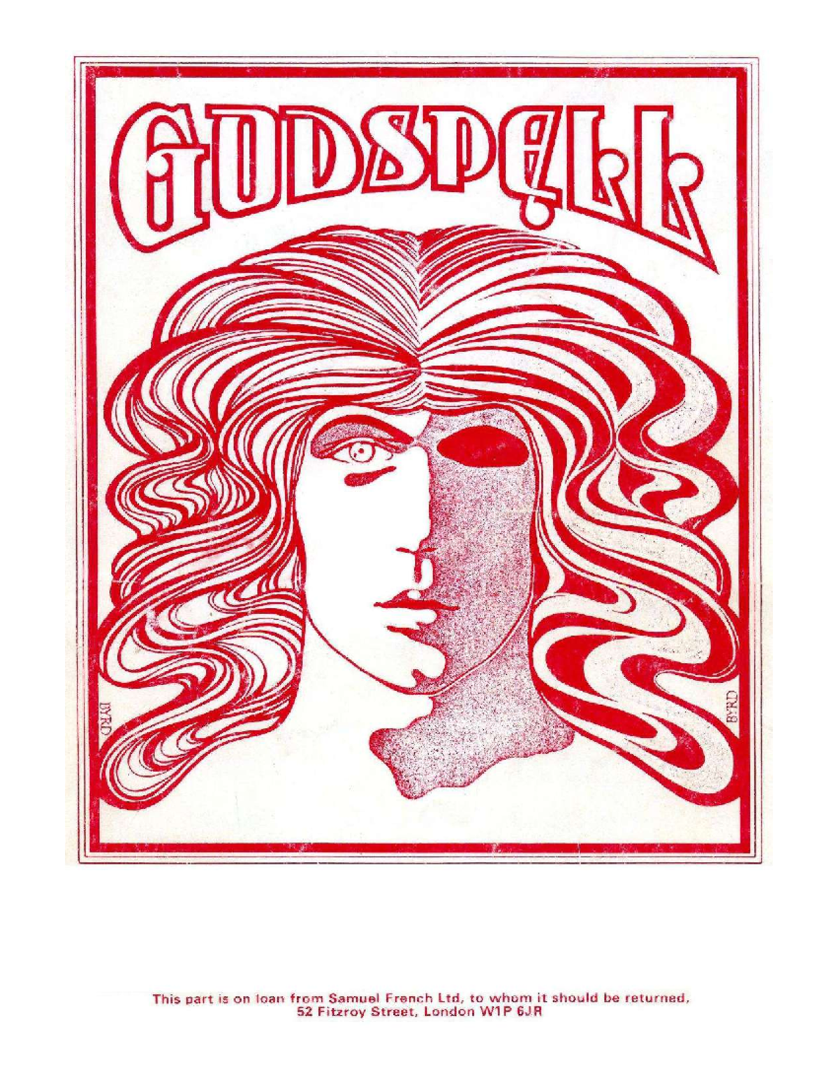 Godspell Libretto Analysis and Direction Notes (GODSDELK RD RD C) - Studocu