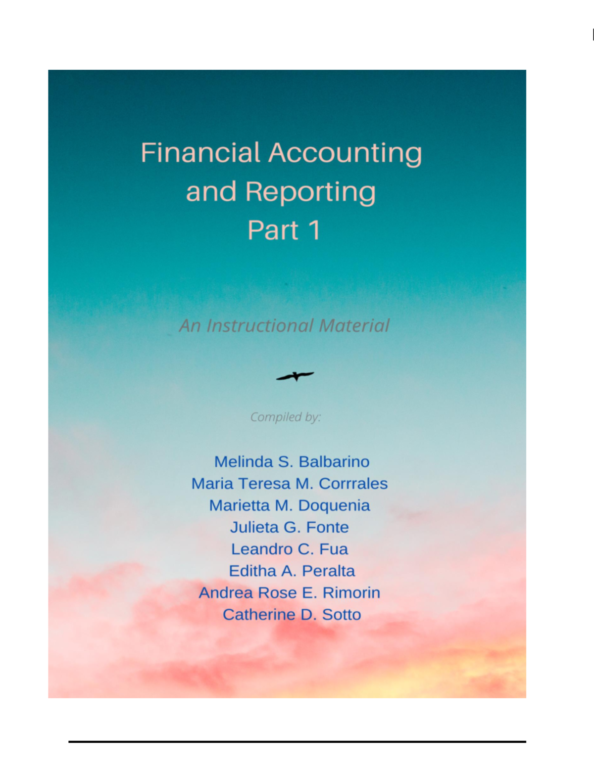 Module 3 - Partnership Operations: Accounting for Profit Distribution ...
