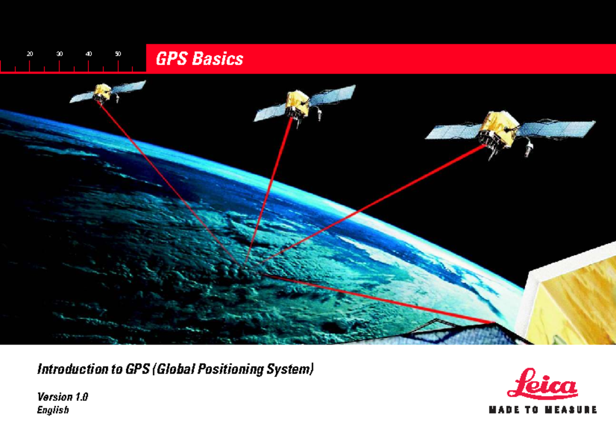 GPS Basics: Introduction to GPS (Global Positioning System) - Version 1 ...