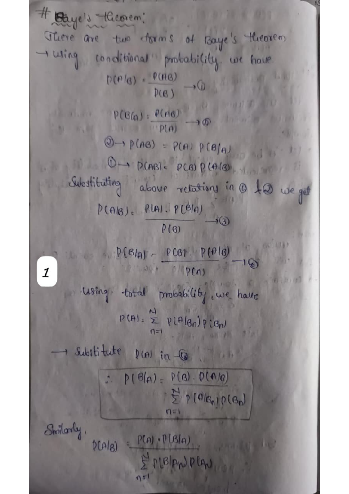 PTSP - Notes on Probability Theory and Stochastic Processes - Studocu