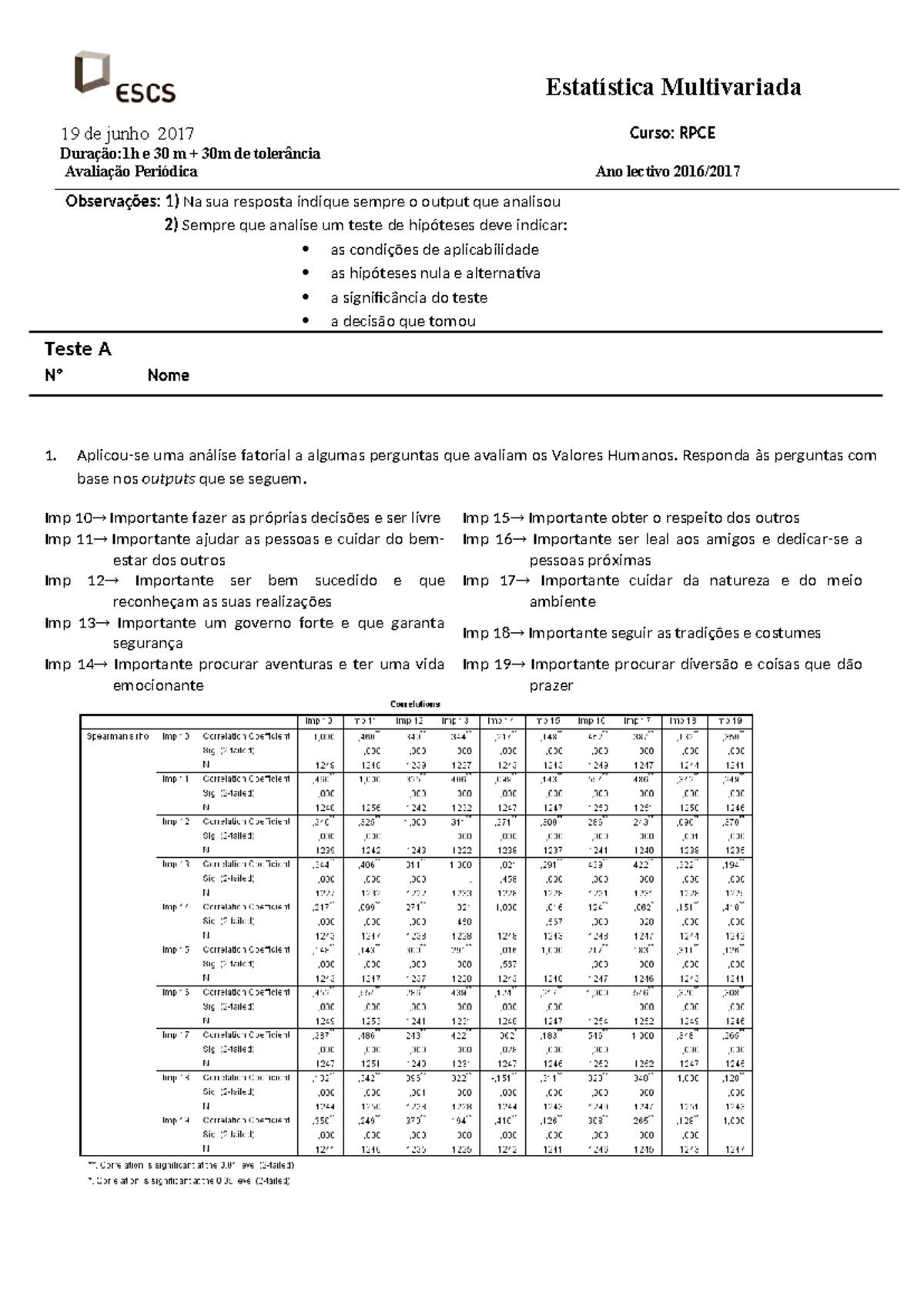 Estatística Multivariada: Análise Fatorial e Dendrogramas - Curso RPCE ...