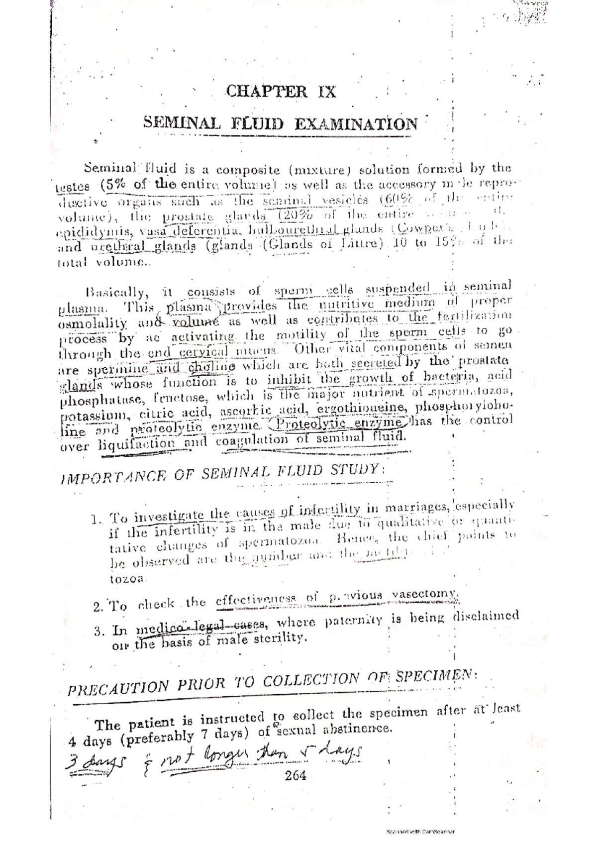 Moraleta AUBF Chapter 9 Seminal Fluid Exam Review Notes - Studocu