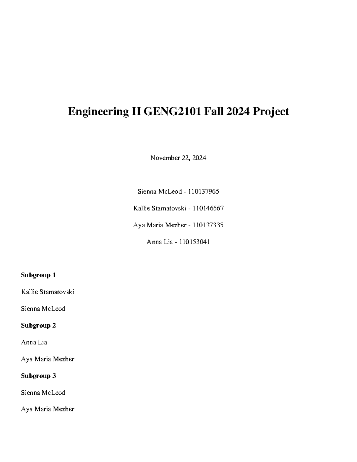 Eng2 project - Summary Engineering and the environment - Engineering II ...