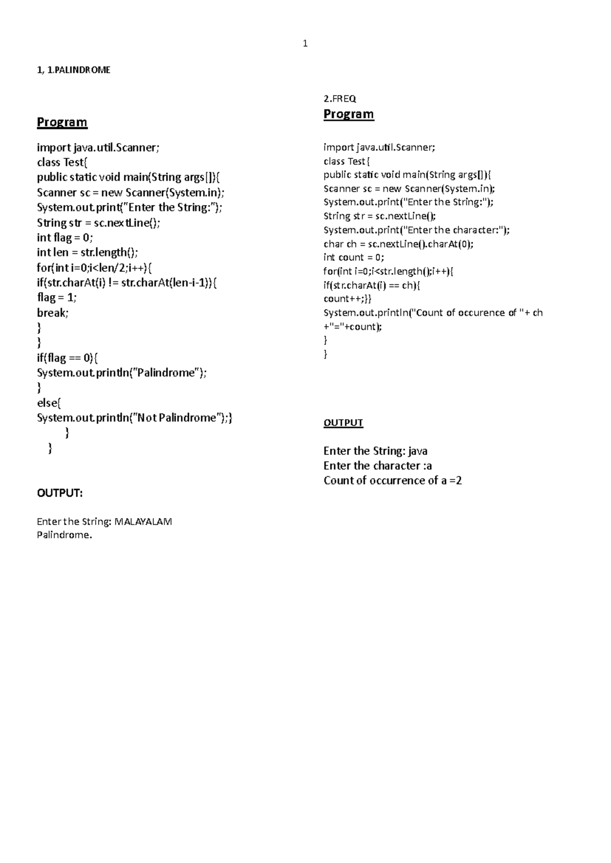 CSE 101: Java Programming Concepts and Examples - Comprehensive Notes ...