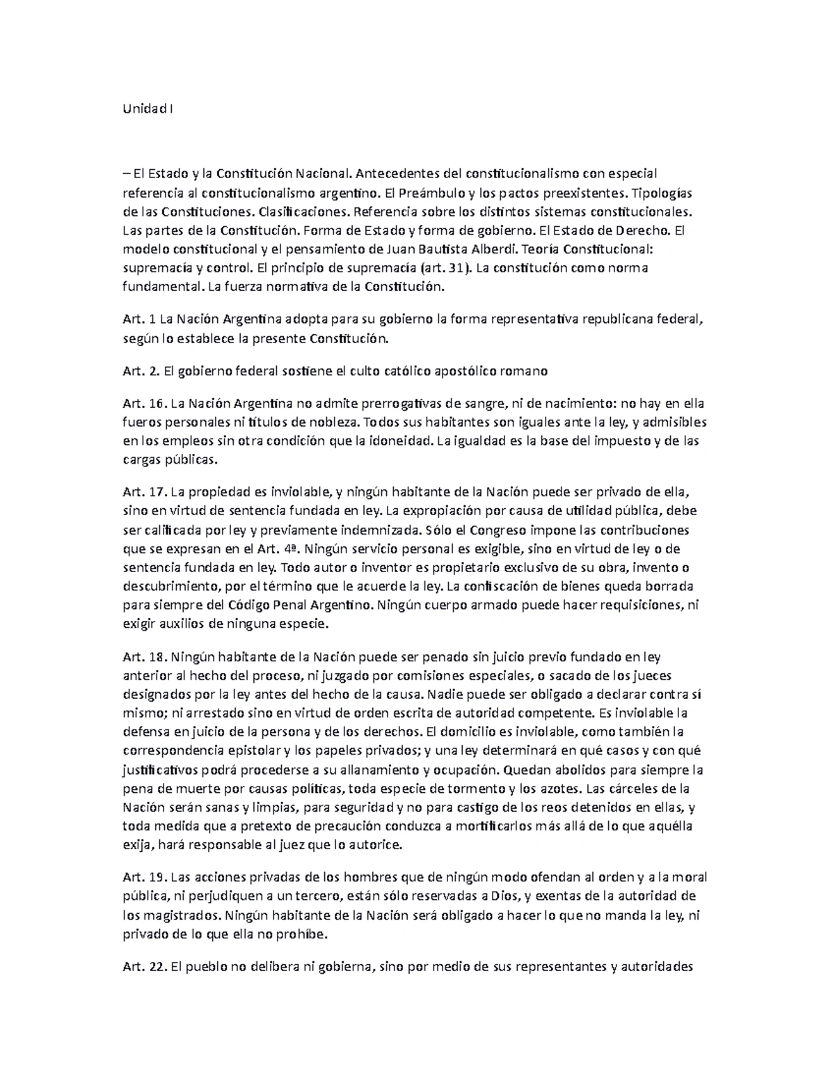 Examen Final A Derecho Constitucional (2022) UCASAL - Altillo.com - Studocu