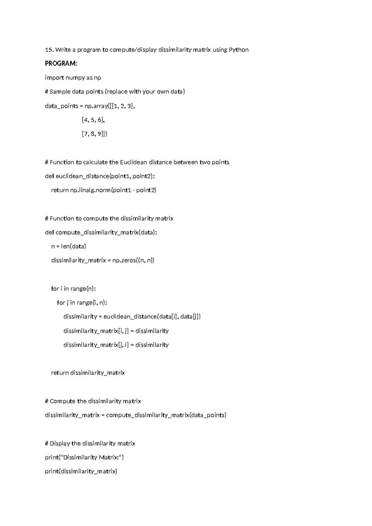 Final Lab Manual for DWDM – Python Full Stack Course - Studocu