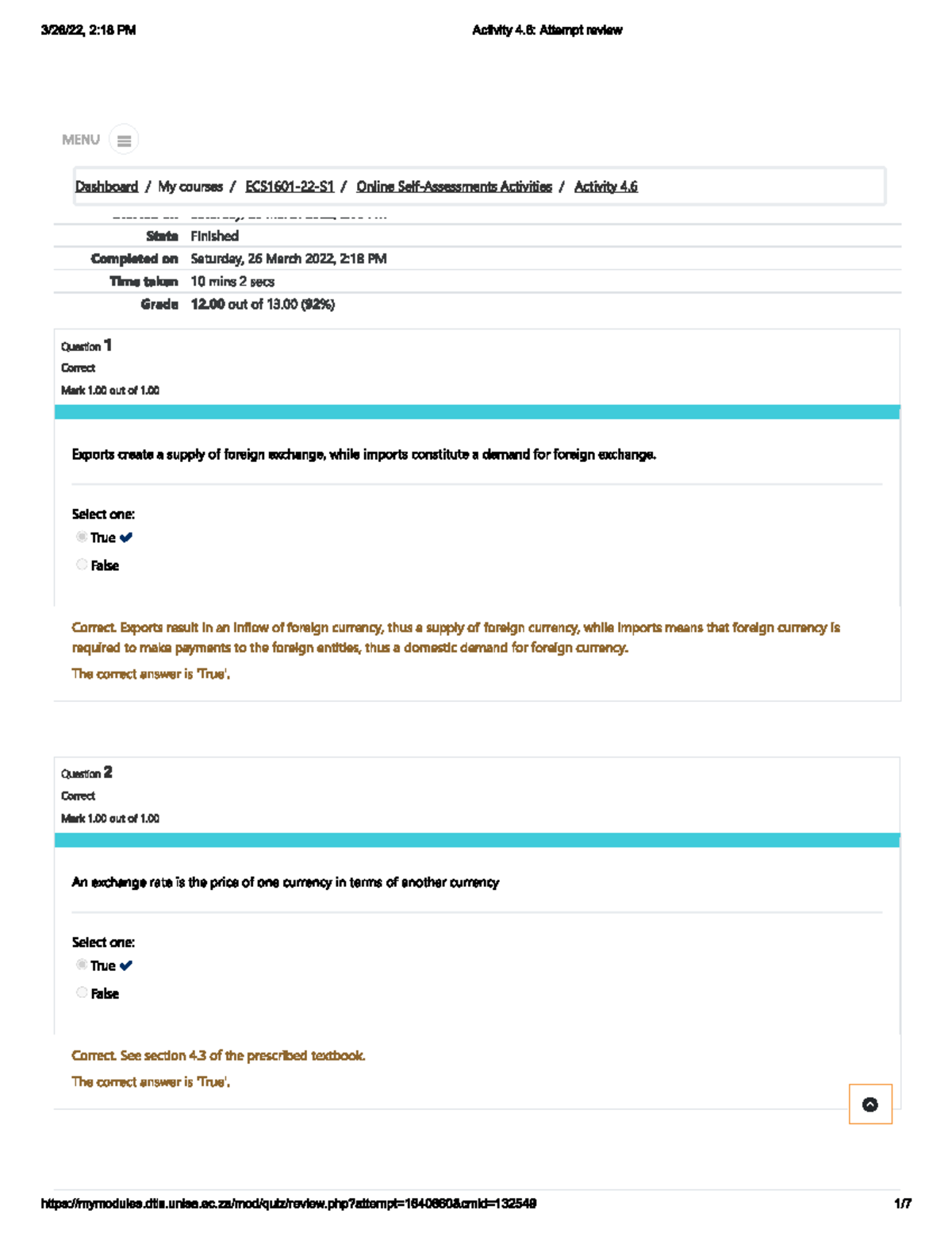 Activity 4.6 Solution Guide - Studocu