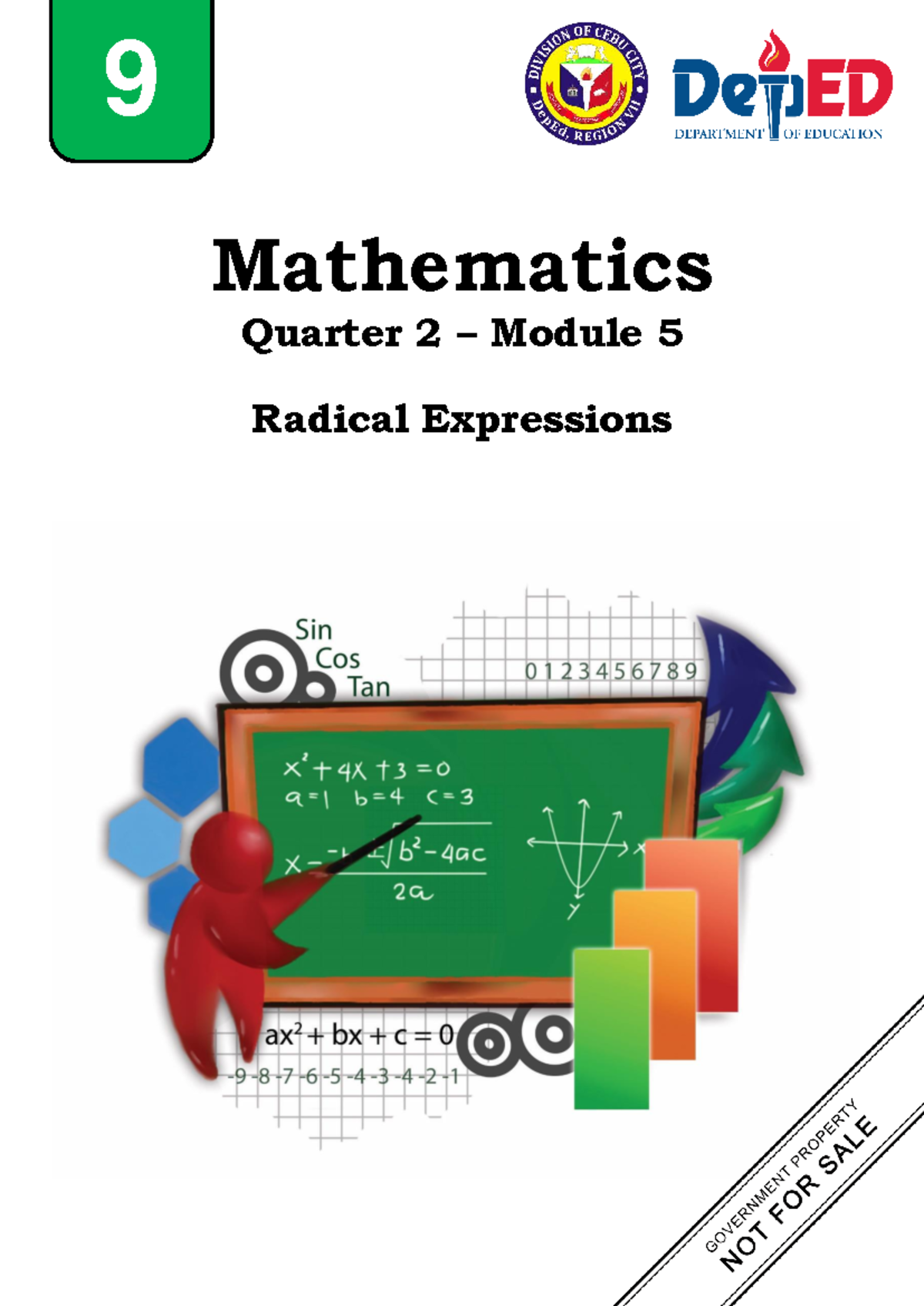 MATH-9 Q2 Module 5: Mastering Radical Expressions - Studocu