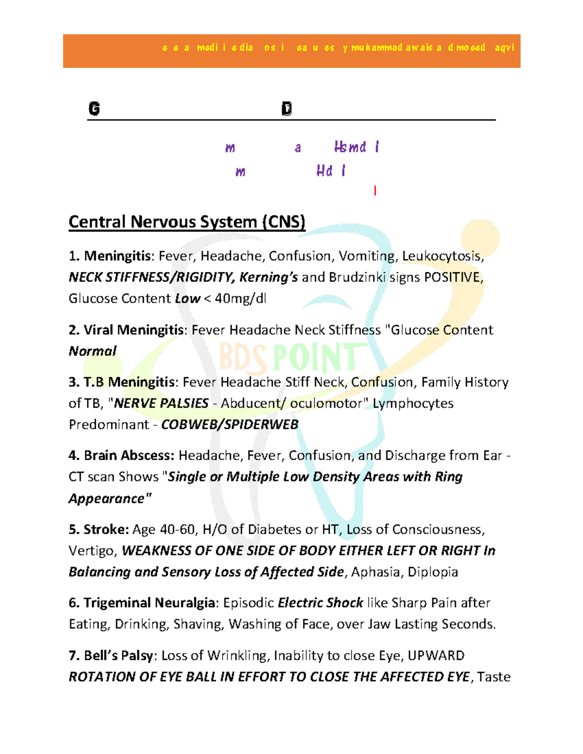 ‎Untitled - So helpful notes must learn - General Medicine Diagnostic ...