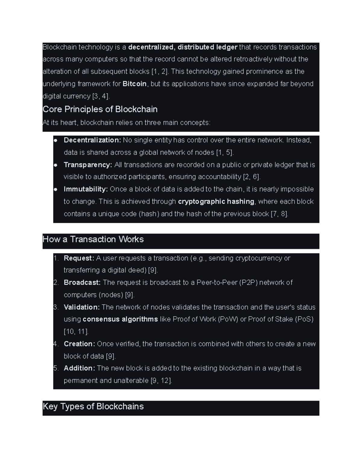 Blockchain Technology Overview: Core Principles & Transaction Process ...