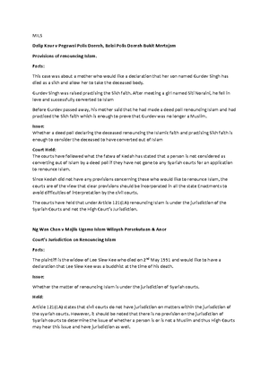 TUTO MILS - hehe - QUESTIONS ON PRIMARY & SECONDARY SOURCES OF ISLAMIC ...