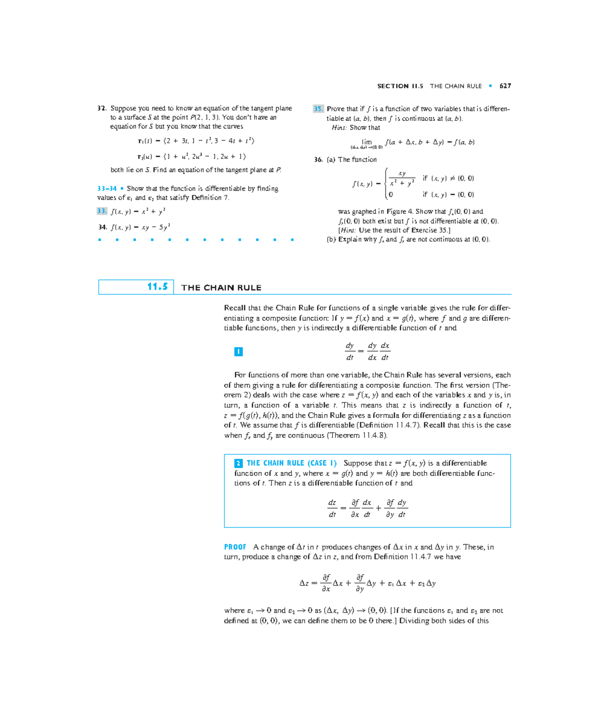 Math work ch - math work - Prove that if is a function of two variables ...
