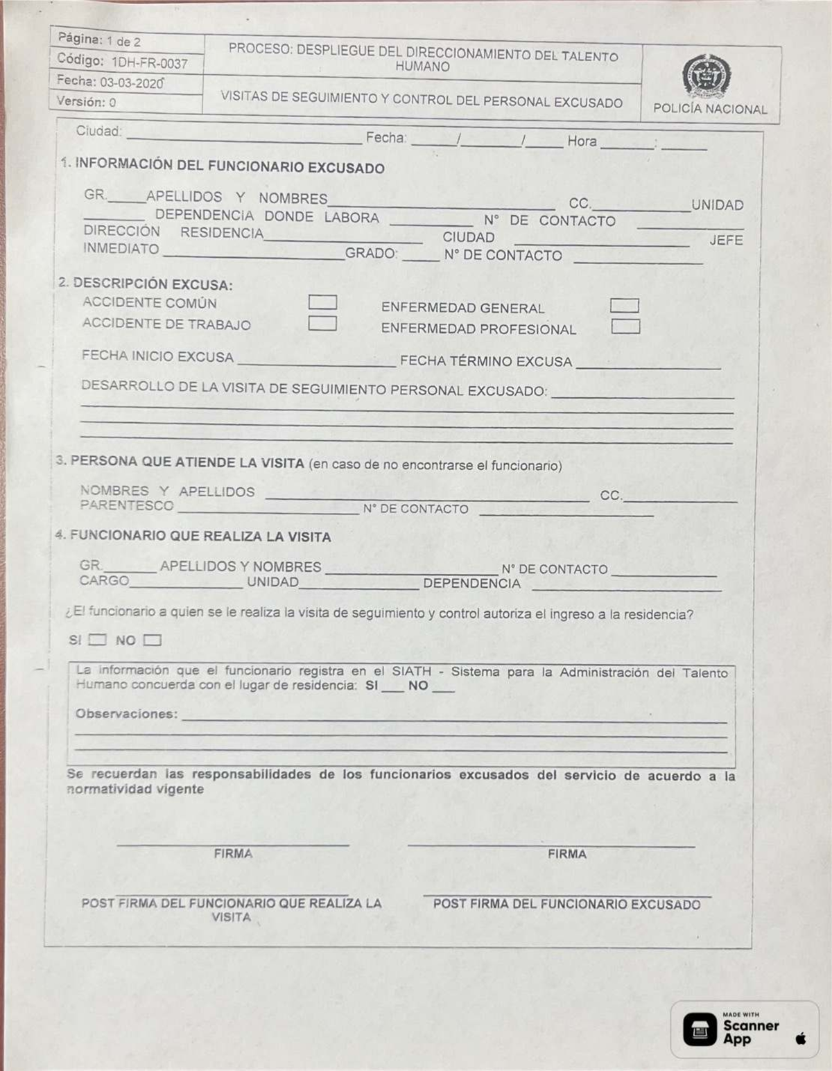 Revista: Listas Prácticas para el Seguimiento del Personal Excusado ...