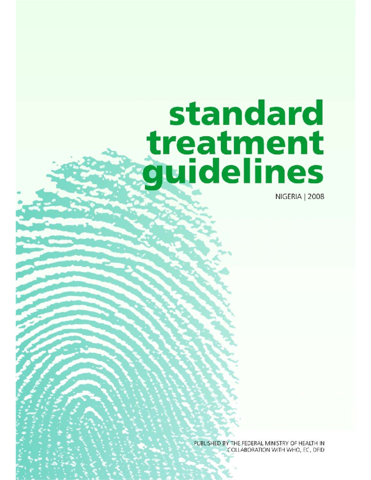 STG-Nigeria: Standard Treatment Guidelines for Health Practitioners ...