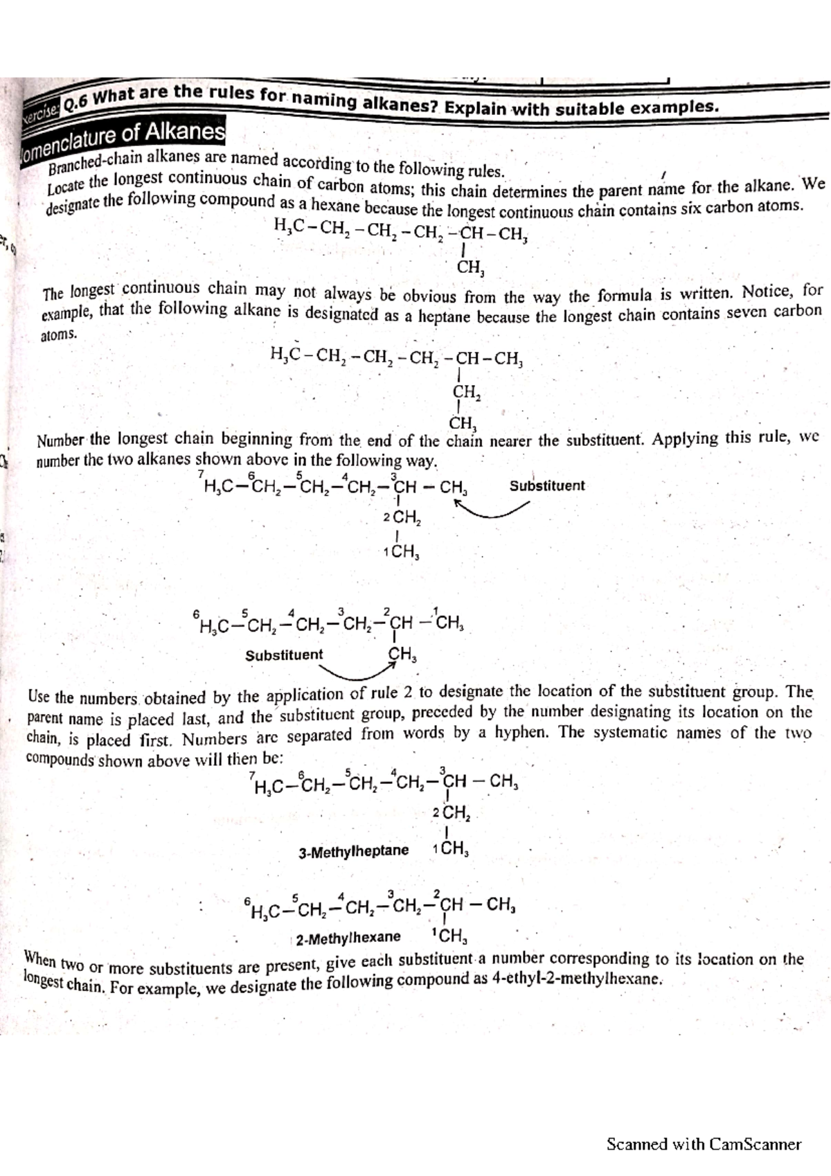 Nomenclature of Alkanes, Alkenes and Alkynes - Pharmaceutical Chemistry ...