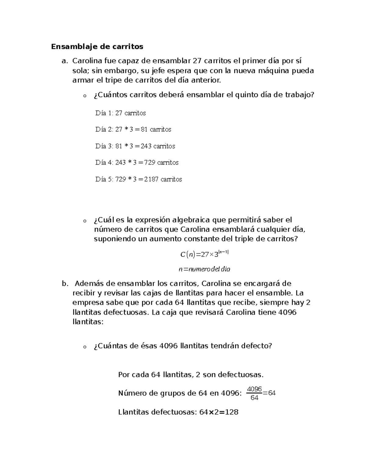 M11S1AI2 - Actividad Integradora 2: Ensamblaje de Carritos - Document Preview