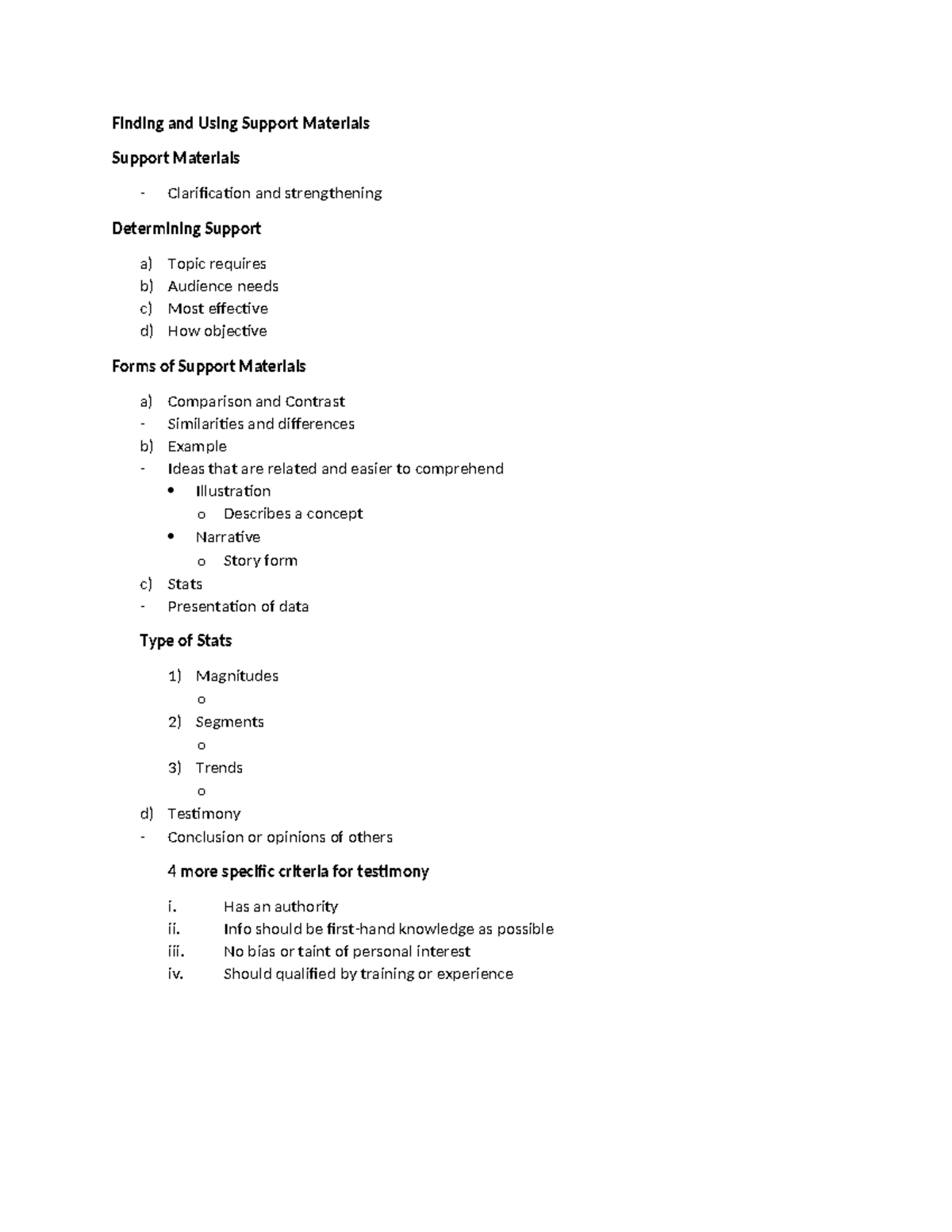 Finding and Using Support Materials - Finding and Using Support ...