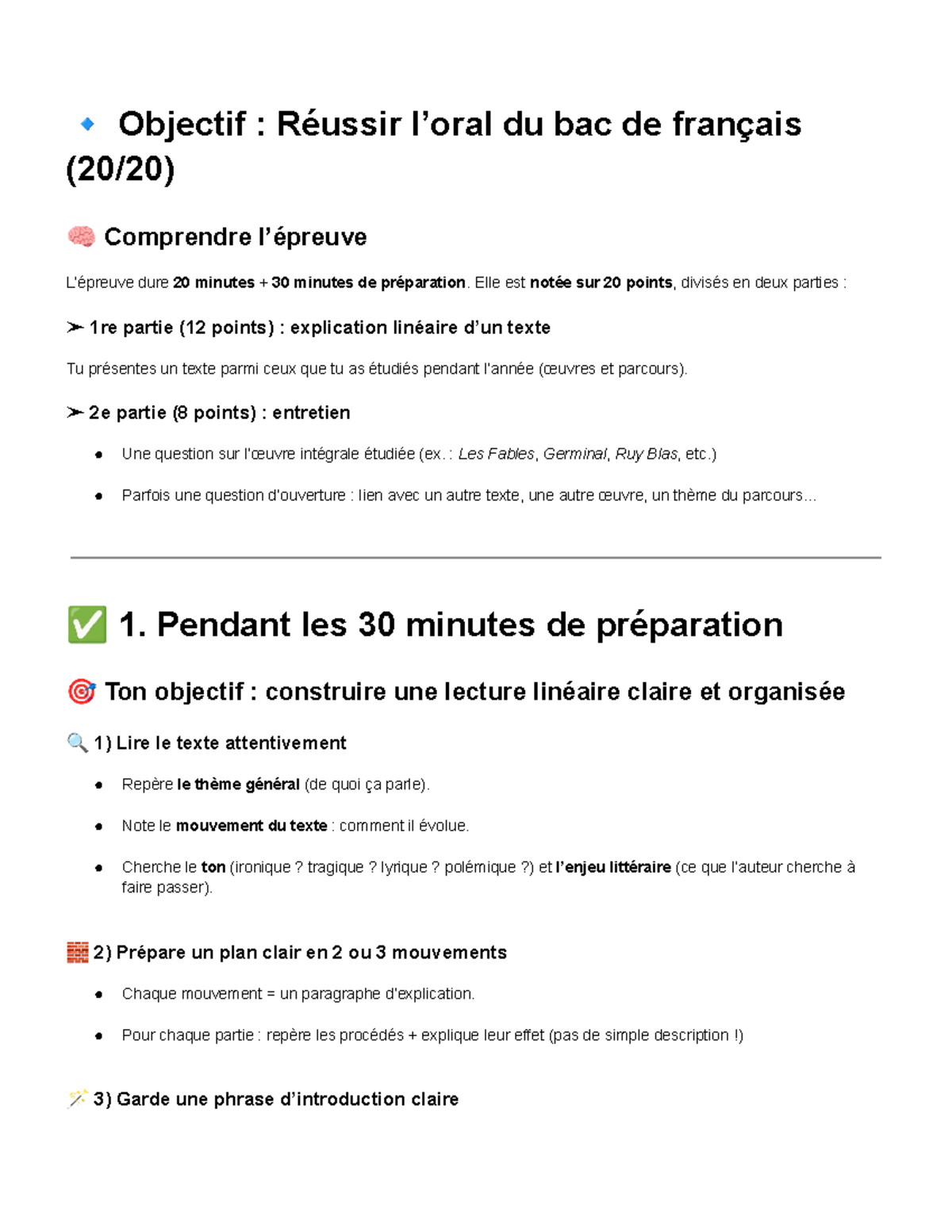 strat-gies-pour-r-ussir-l-oral-du-bac-de-fran-ais-20-20-studocu