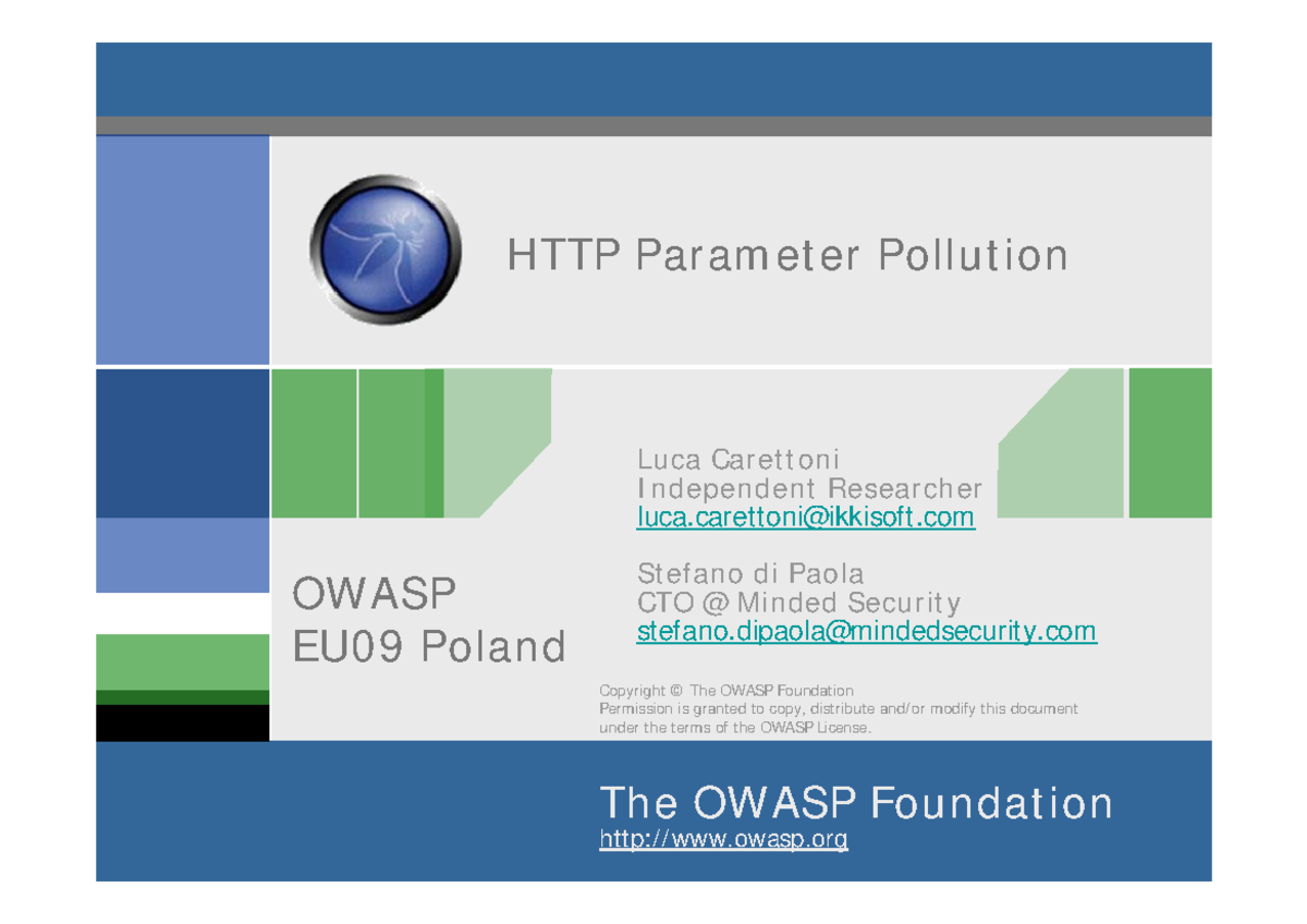 Lecture 42 - Understanding WAF & HTTP Parameter Pollution - Studocu
