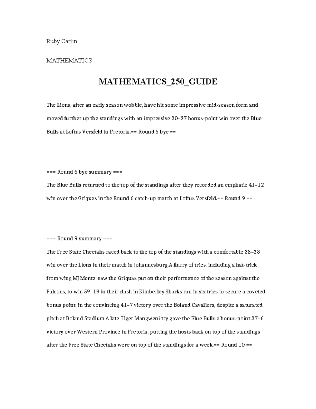 Mathematics 250 Final Exam - Comprehensive Guide and Notes - Studocu