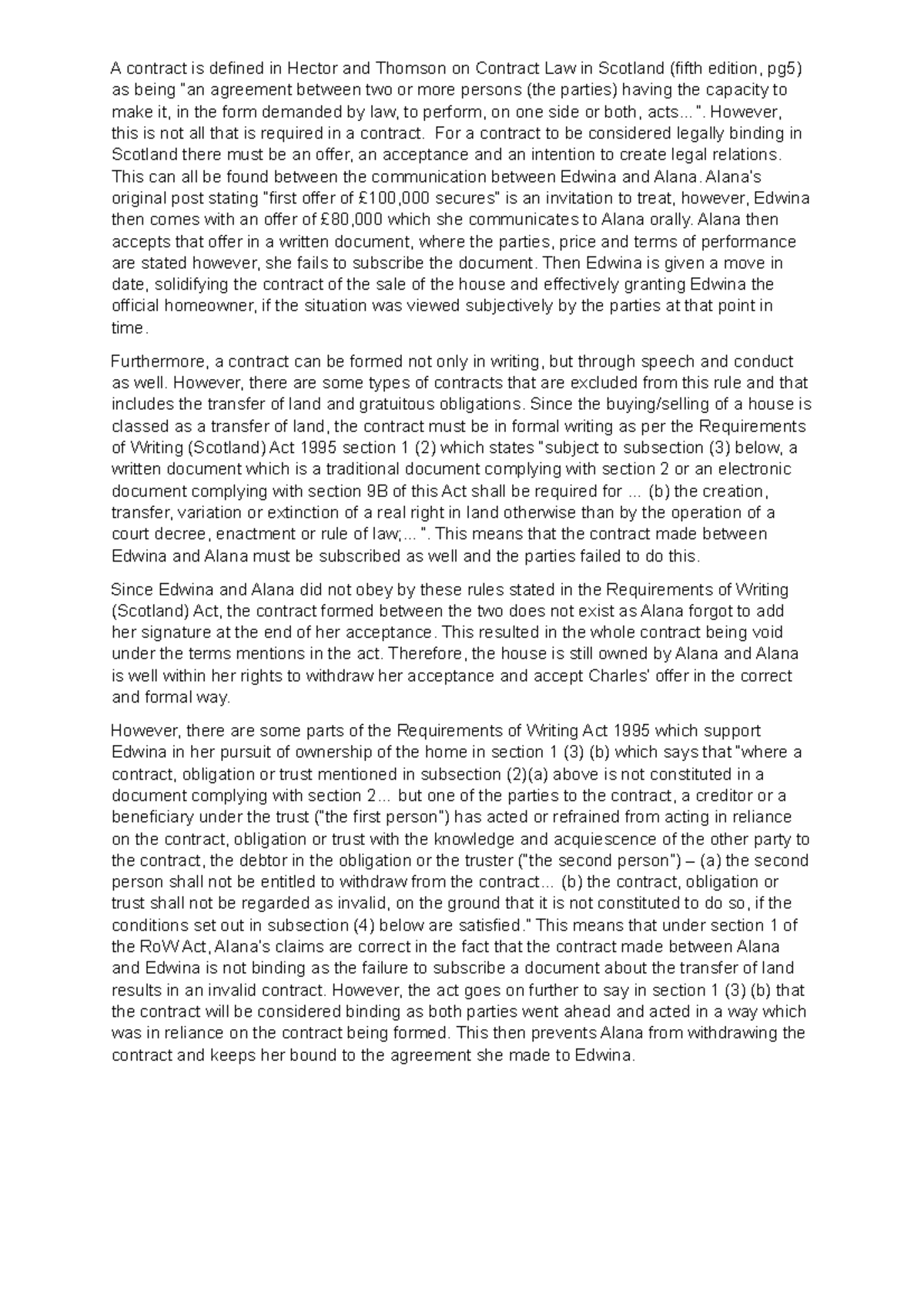 contract-law-in-scotland-tutorial-3-summary-and-analysis-studocu
