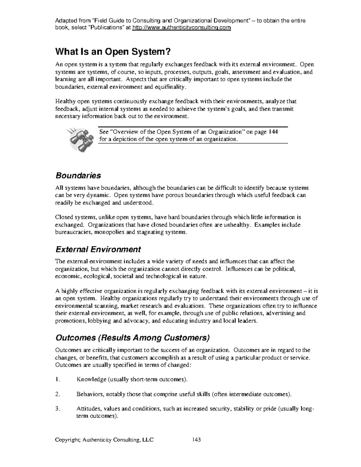 Understanding Open Systems in Organizations: Key Concepts and Feedback ...