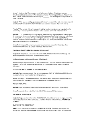 Doc3 - for elementary - Elementary Education - IIII - Studocu