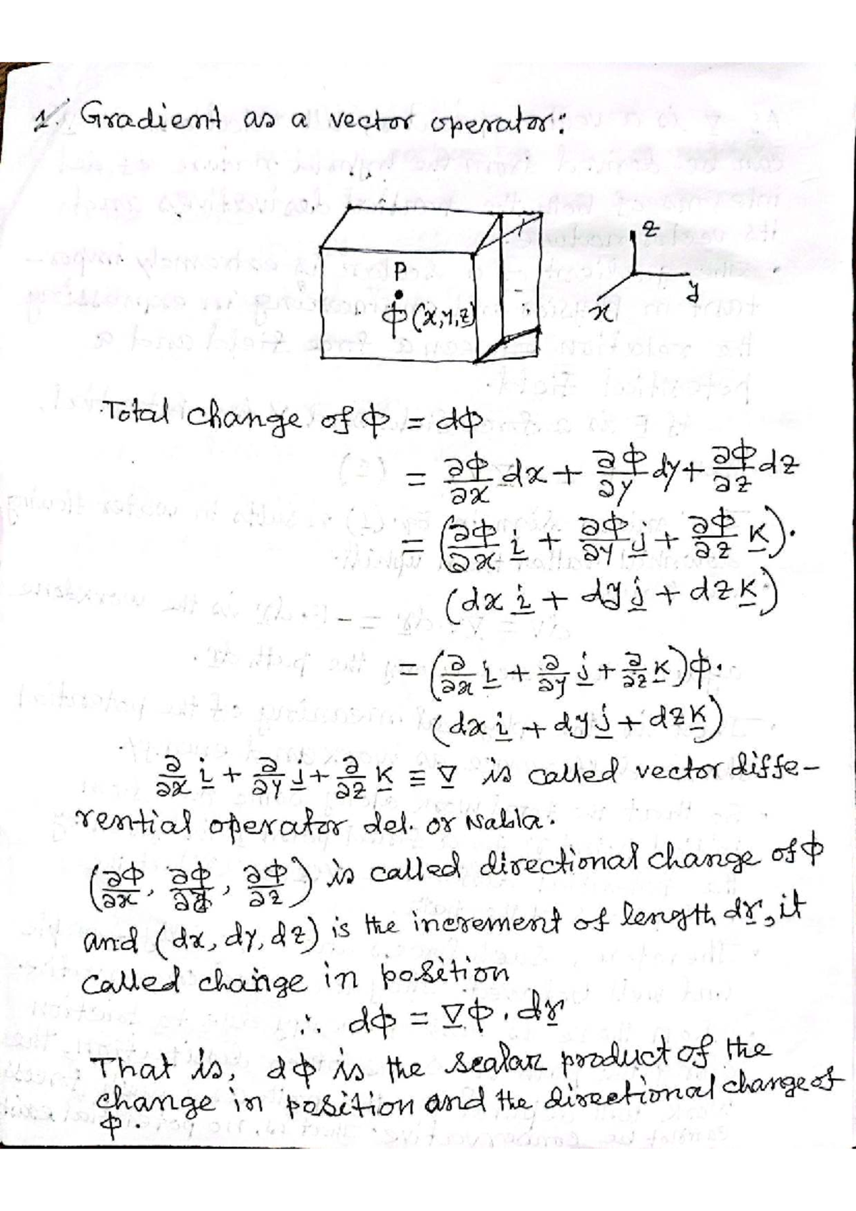 Gradient, curl, divergence: vector operators in physics and engineering ...