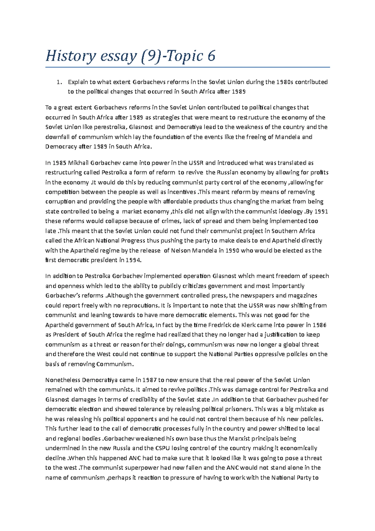 Impact of Student Protests on First-Year Academic Performance at Wits ...