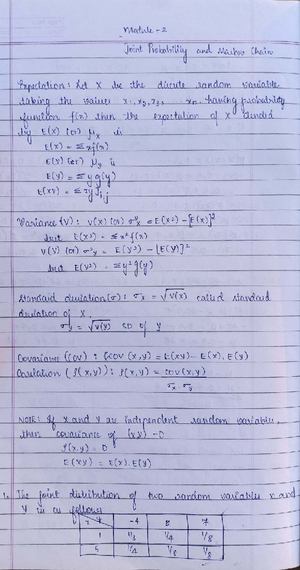 BCS301.Module 4 - MTHS - 4 Sampling variable, central limit theorem and ...