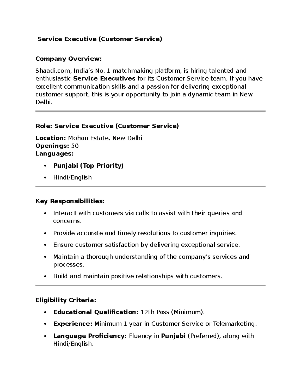Soft Collections Agent Job Overview & Responsibilities (1st Party ...