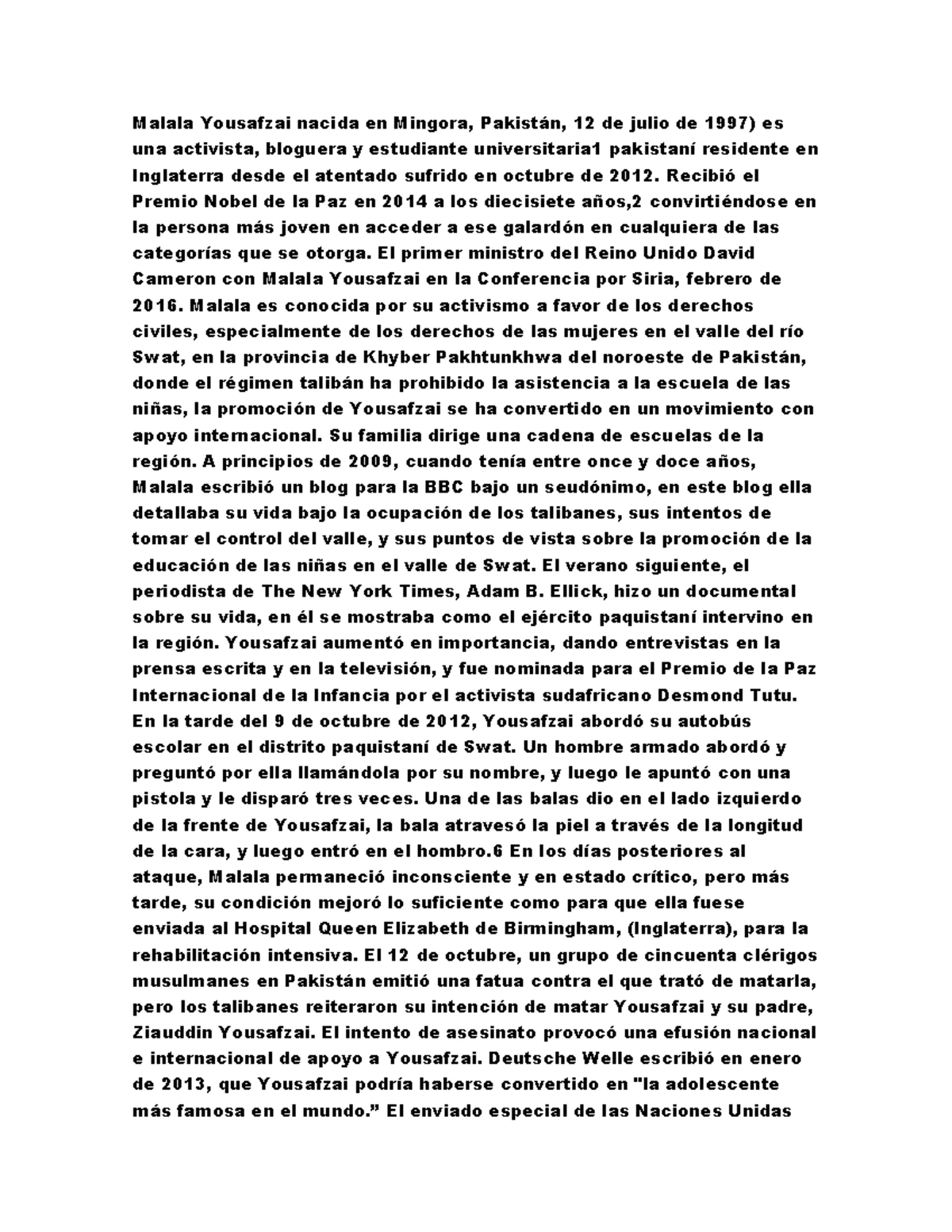 Informe Psicológico Evolutivo N° 2024 - Rebeca Solano - INABIF - Studocu