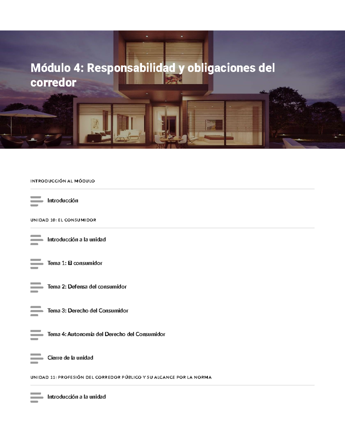 Módulo 4: Responsabilidad y Obligaciones del Corredor - Leyes y Consumo ...