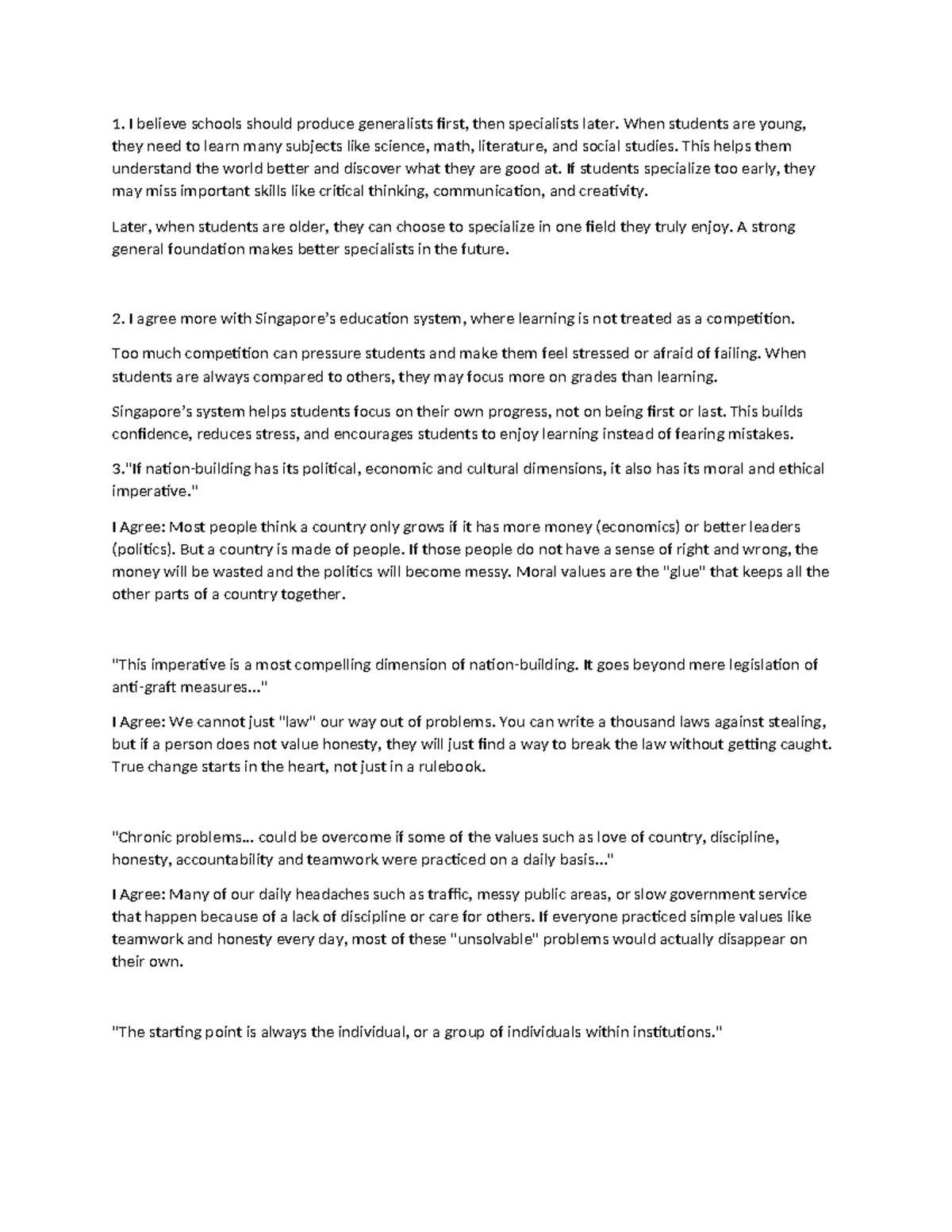 EDU 101: Summary of Key Educational Perspectives and Challenges - Studocu