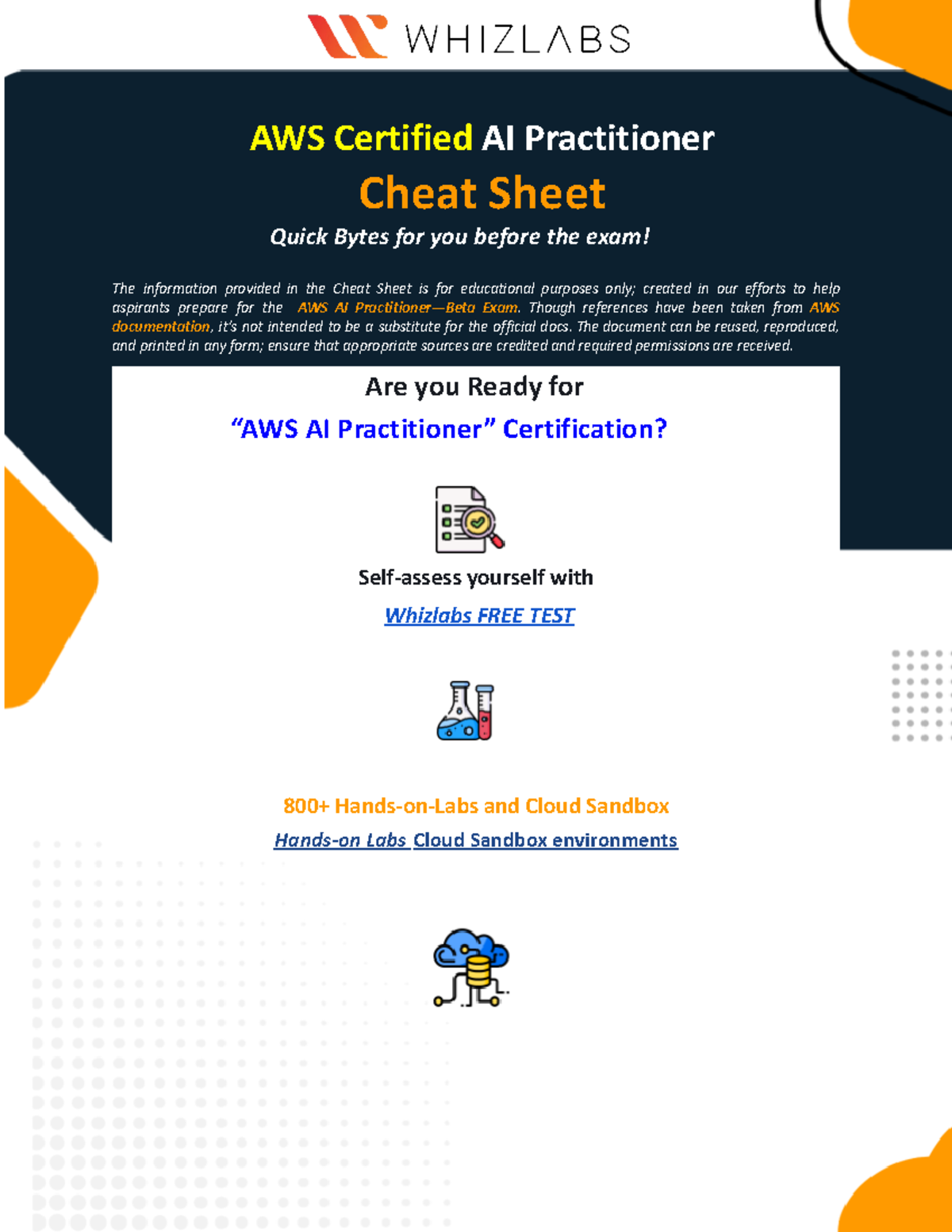 AWS Certified AI Practitioner Exam Prep Cheat Sheet: Quick Insights ...