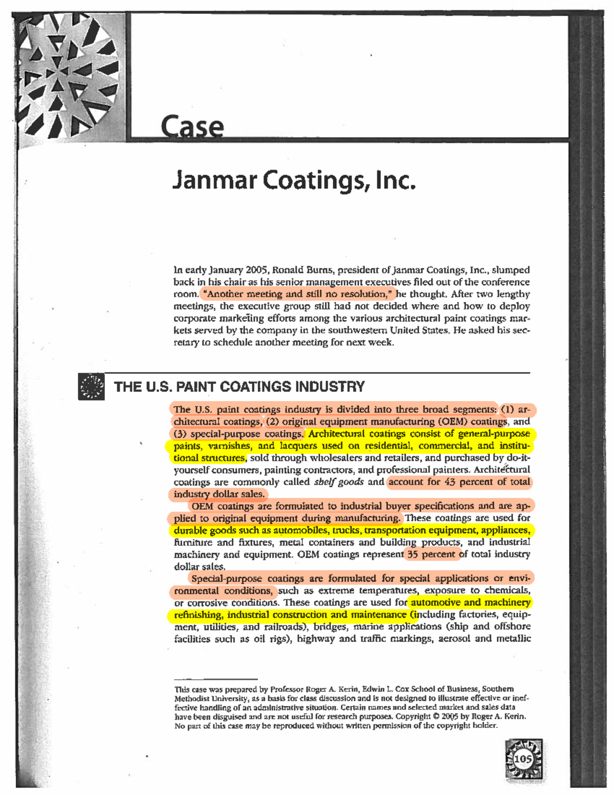 1210 - Janmar Case Study - Analysis and Insights - Studocu