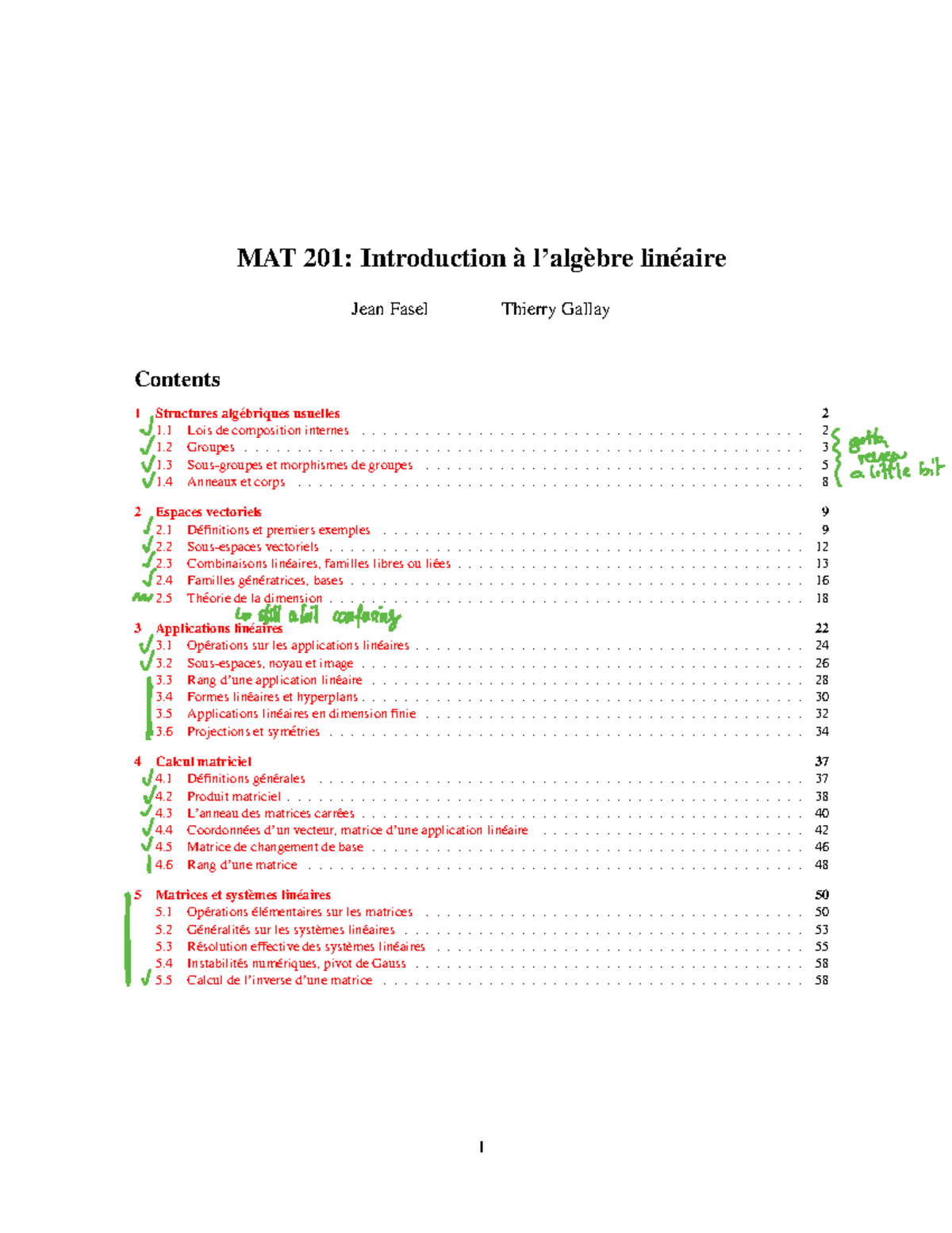 MAT 201: Cours Complet sur les Structures Mathématiques et Espaces ...