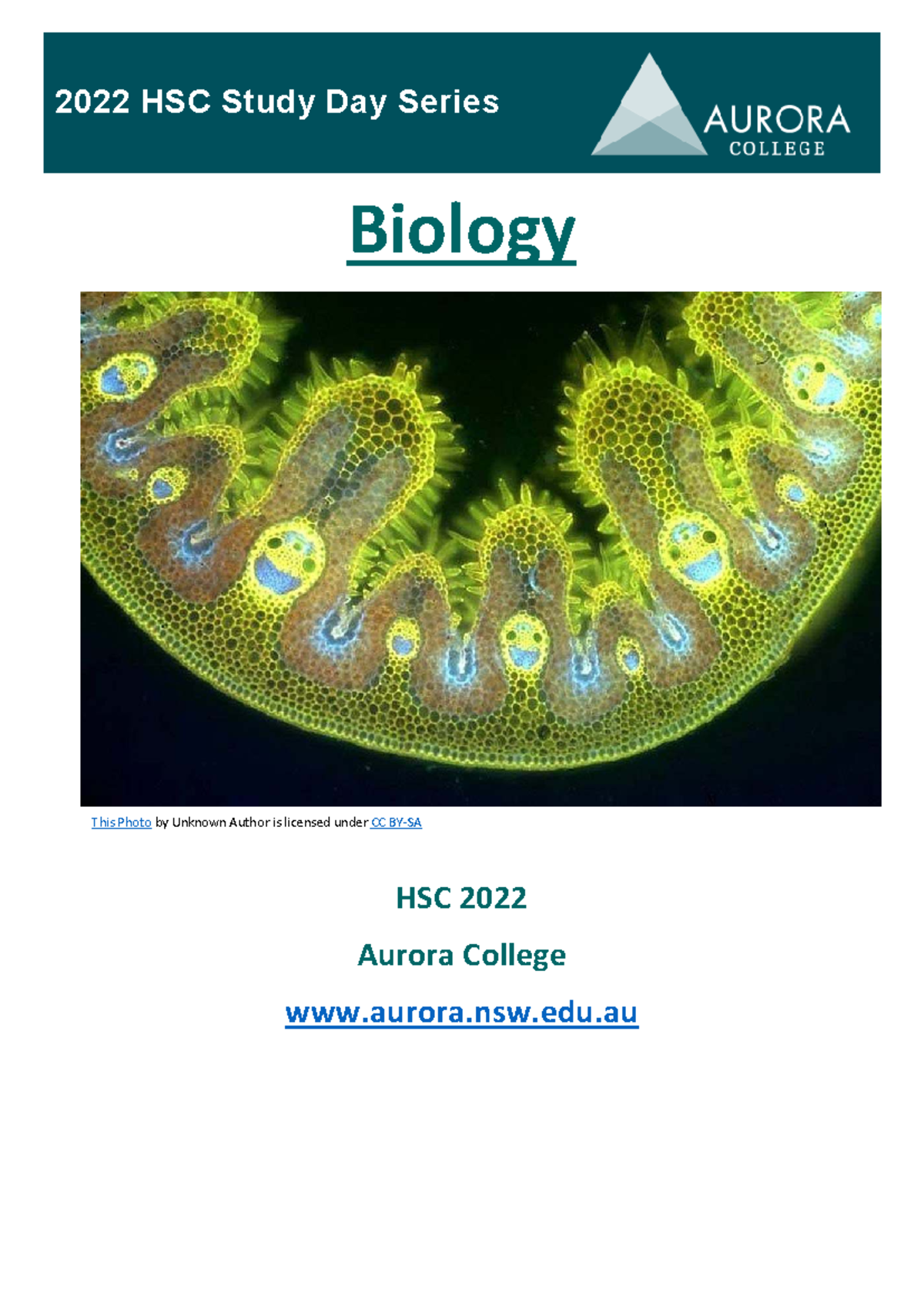 HSC 2022 Biology Study Day: Modules 5-8 Overview and Exam Tips - Studocu
