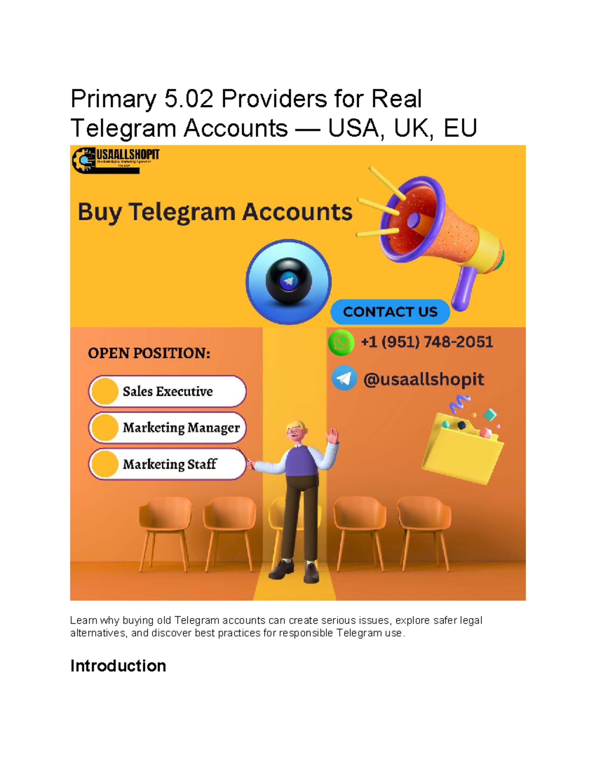 Primary 5.02 Best Practices for Authentic Telegram Account Use — USA ...