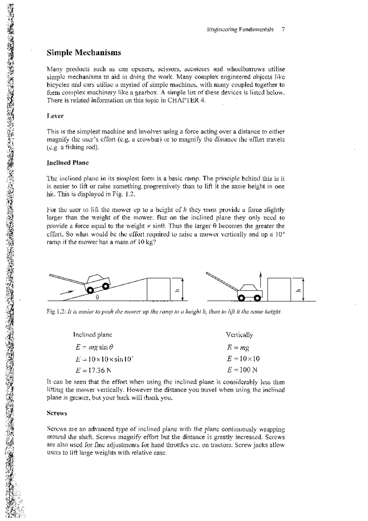 Engineering Fundamentals: Simple Mechanisms and Material Properties ...